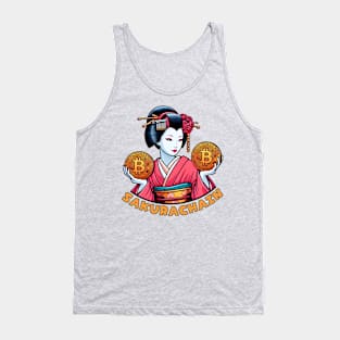 Bitcoin geisha for crypto traders Tank Top